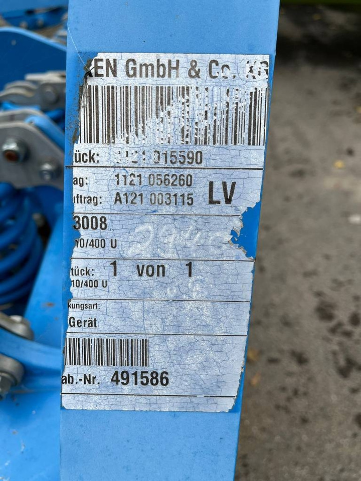 Lemken Rubin 10/400 U - Scheibenegge: das Bild 5 Lemken Rubin 10/400 U - Scheibenegge: das Bild 5