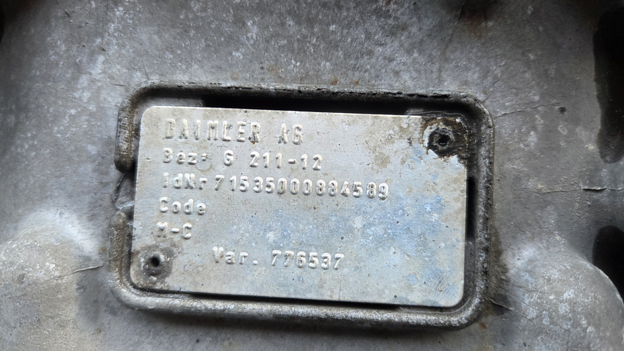 MERCEDES-BENZ G211-12 ACTROS MP3 - Getriebe: das Bild 5 MERCEDES-BENZ G211-12 ACTROS MP3 - Getriebe: das Bild 5