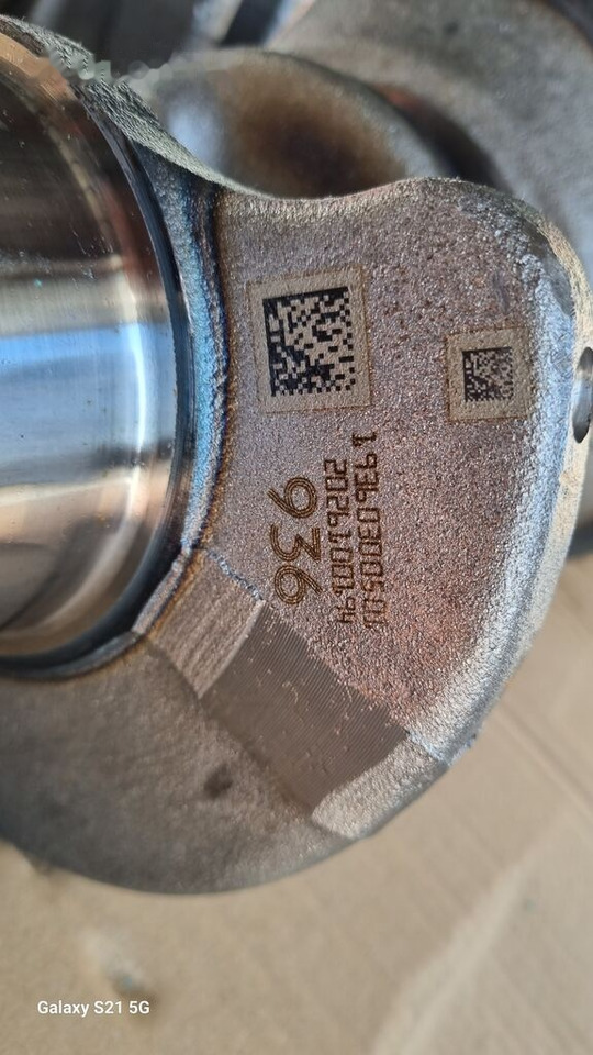 Mercedes-Benz ATEGO EURO 6 OM 936 LA 2026100194 Mercedes-Benz ATEGO EURO 6 - Kurbelwelle für LKW: das Bild 1 Mercedes-Benz ATEGO EURO 6 OM 936 LA 2026100194 Mercedes-Benz ATEGO EURO 6 - Kurbelwelle für LKW: das Bild 1