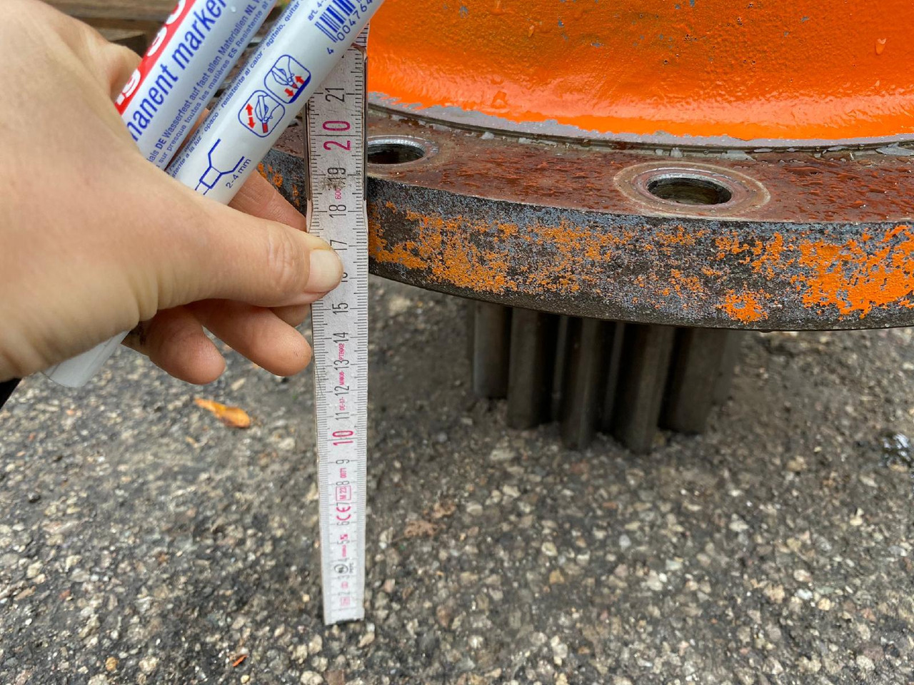 Schwenkmotor für Baumaschine Kobelco Fiat E 215: das Bild 6