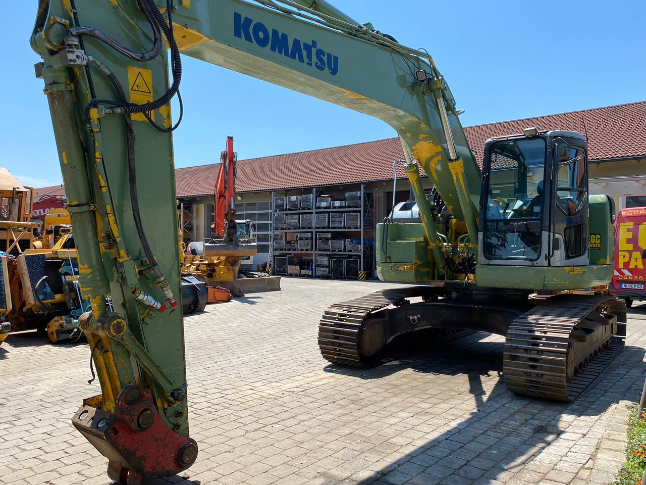 Komatsu PC 228LC 3K - Kettenbagger: das Bild 1 Komatsu PC 228LC 3K - Kettenbagger: das Bild 1