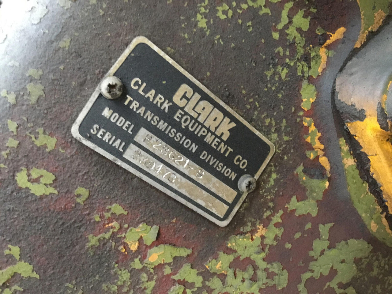 Grove RT 65S Gearbox Clark R28621-8 - Getriebe für Mobilkran: das Bild 5 Grove RT 65S Gearbox Clark R28621-8 - Getriebe für Mobilkran: das Bild 5