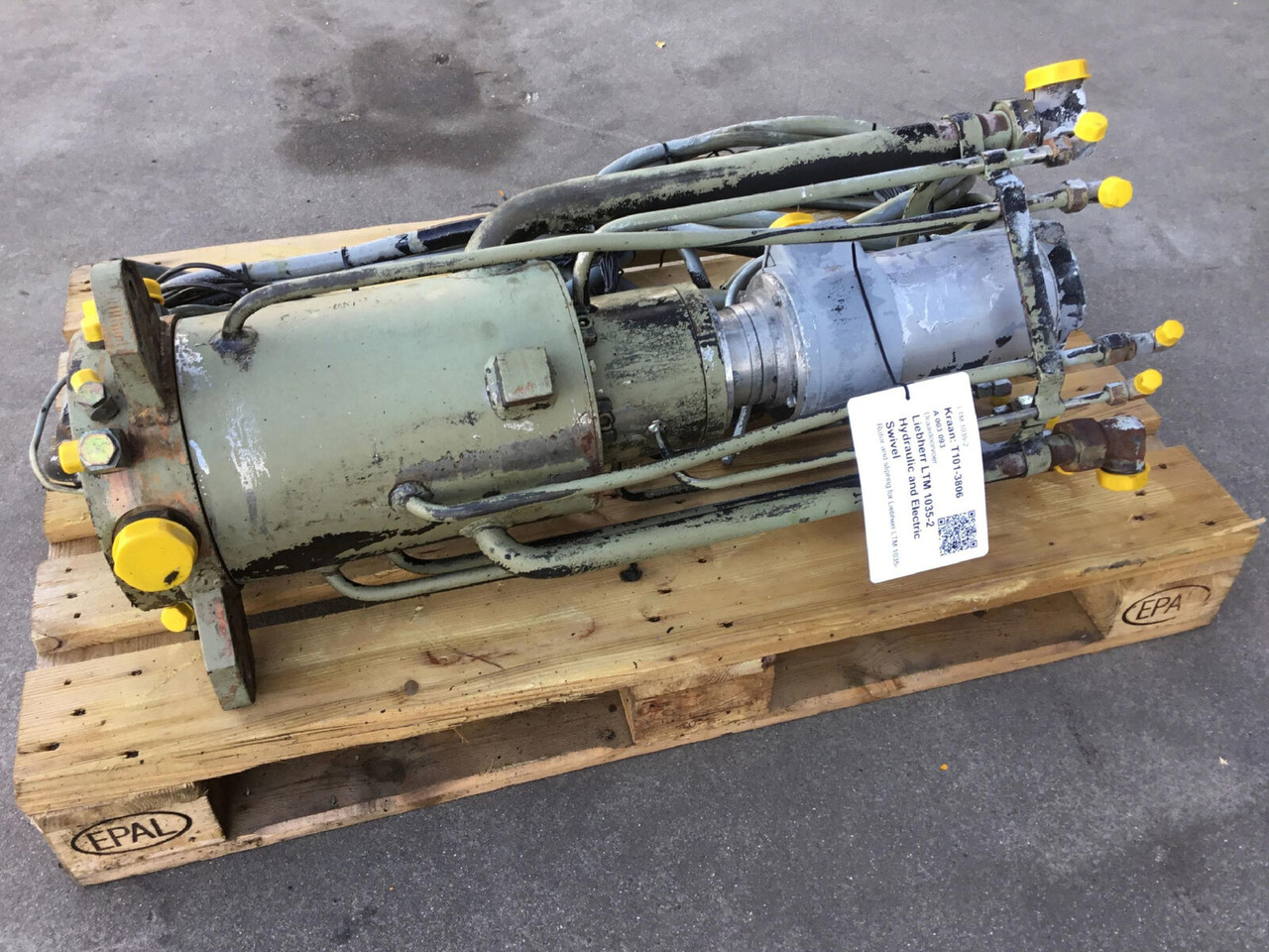 Liebherr LTM 1035-2 hydraulic and electric Swivel - Hydraulik für Mobilkran: das Bild 1 Liebherr LTM 1035-2 hydraulic and electric Swivel - Hydraulik für Mobilkran: das Bild 1