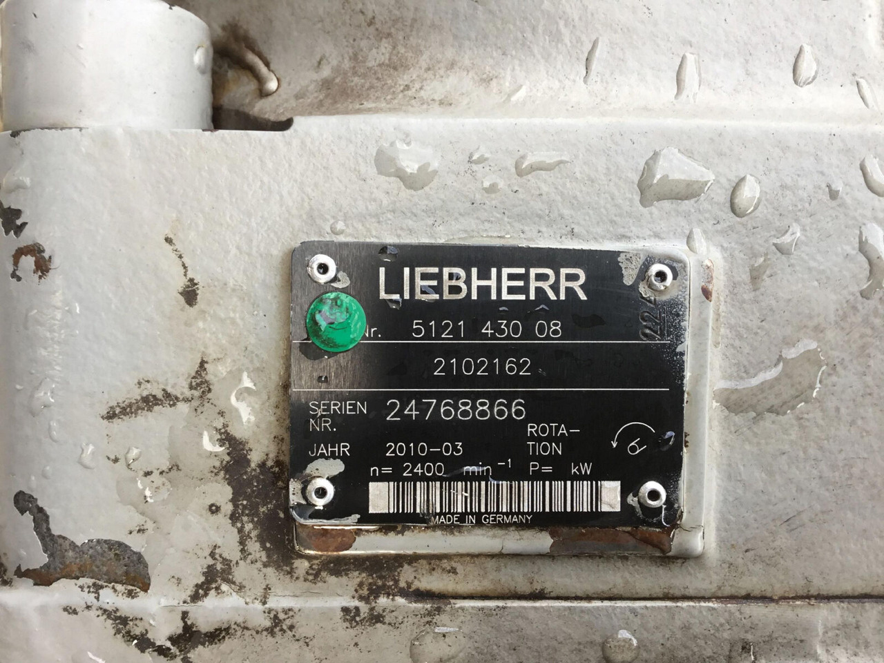 Liebherr Liebherr LTM 1400-7.1 variable pump A20 - Hydraulikpumpe für Mobilkran: das Bild 5 Liebherr Liebherr LTM 1400-7.1 variable pump A20 - Hydraulikpumpe für Mobilkran: das Bild 5