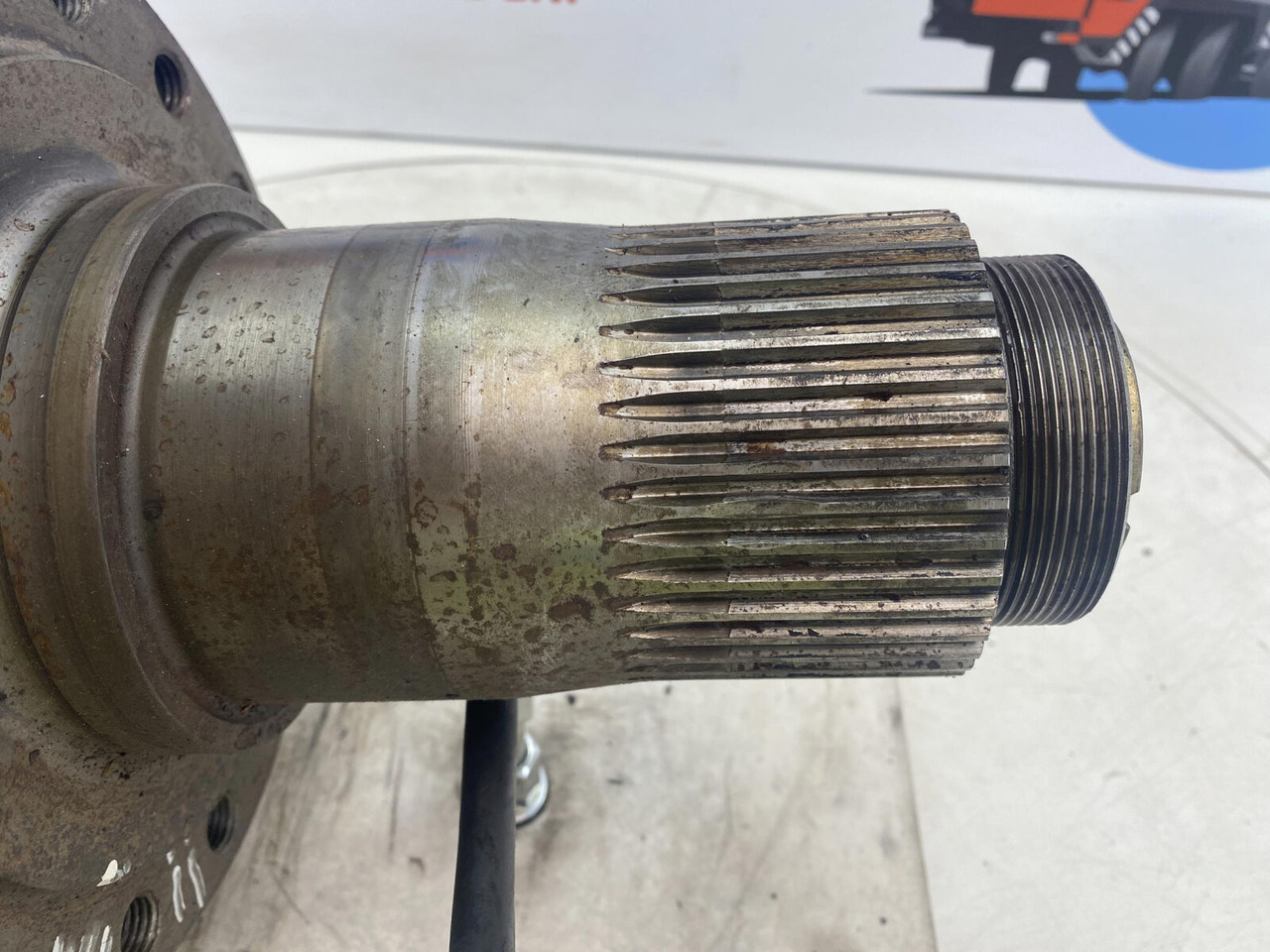 Achsschenkel für Kran PPM 280 ATT Steering knuckle 16 holes axle 2: das Bild 9