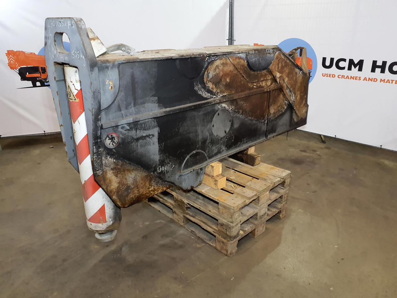 Terex AC 350-1 outrigger beam complete rear - Federung für Mobilkran: das Bild 2 Terex AC 350-1 outrigger beam complete rear - Federung für Mobilkran: das Bild 2