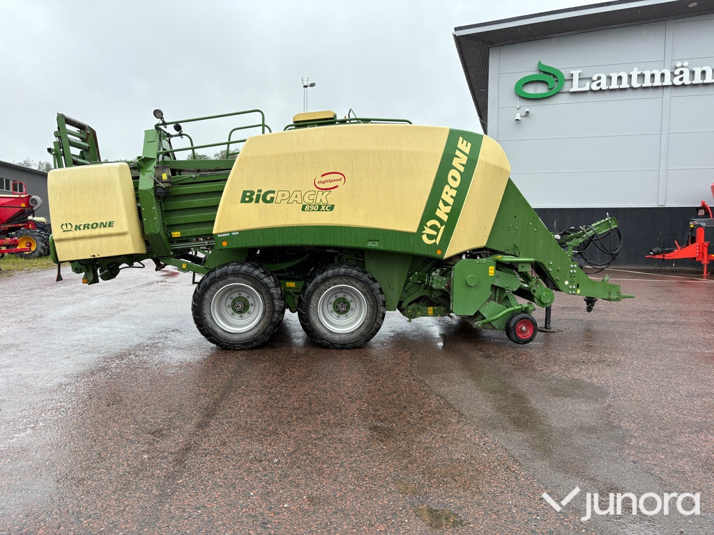 Fyrkantspress Krone BIGPACK 890 - Packenpresse: das Bild 4 Fyrkantspress Krone BIGPACK 890 - Packenpresse: das Bild 4