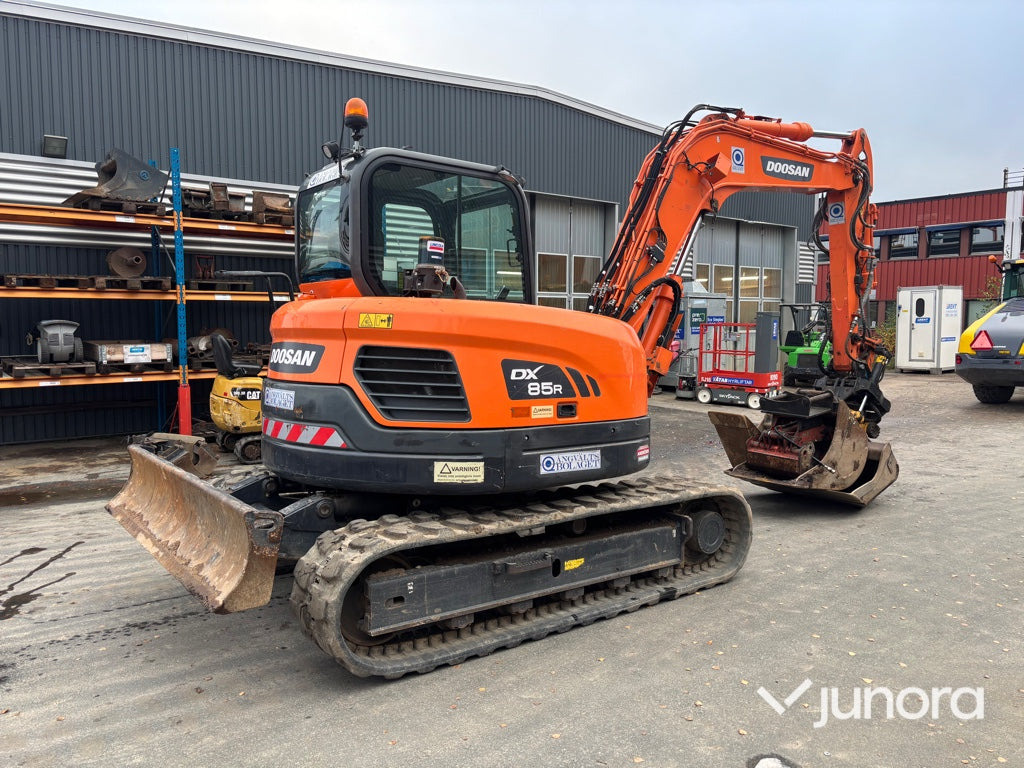 Grävmaskin - Doosan DX85R-3 - Kettenbagger: das Bild 5 Grävmaskin - Doosan DX85R-3 - Kettenbagger: das Bild 5