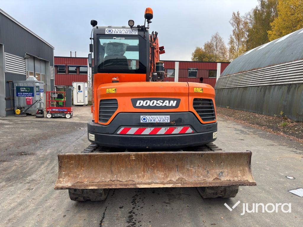 Grävmaskin - Doosan DX85R-3 - Kettenbagger: das Bild 4 Grävmaskin - Doosan DX85R-3 - Kettenbagger: das Bild 4