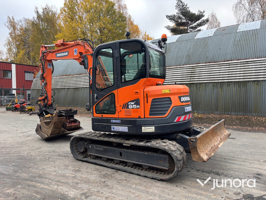 Grävmaskin - Doosan DX85R-3 - Kettenbagger: das Bild 3 Grävmaskin - Doosan DX85R-3 - Kettenbagger: das Bild 3