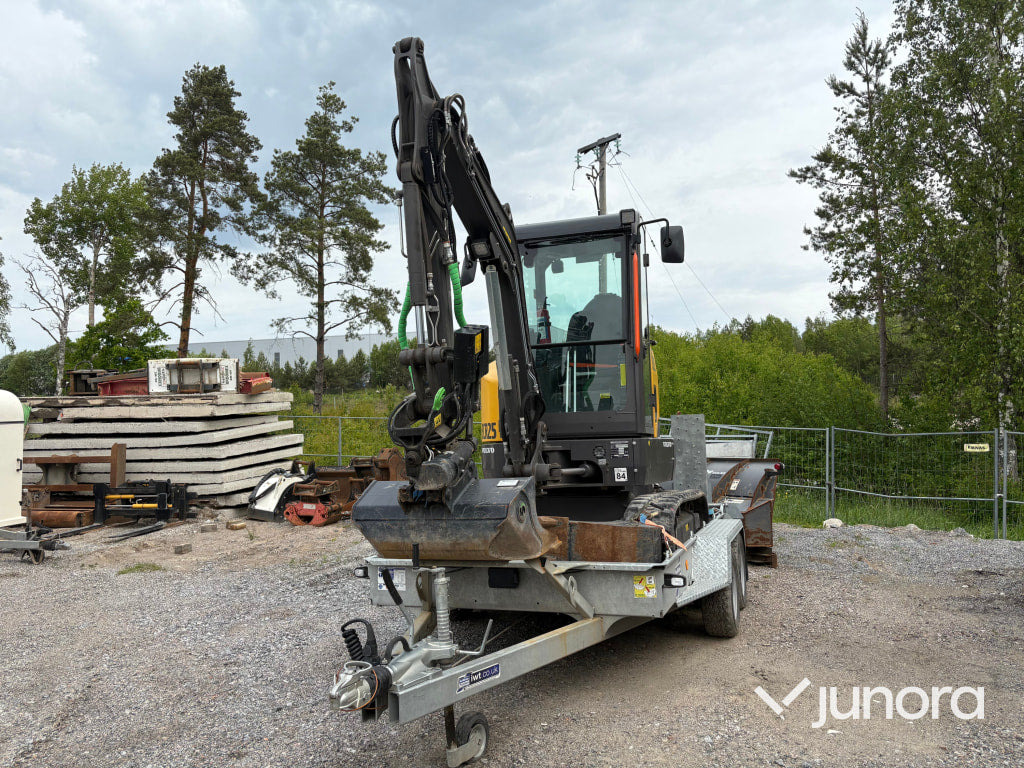 Minibagger Grävmaskin Volvo ECR25D Electric: das Bild 12
