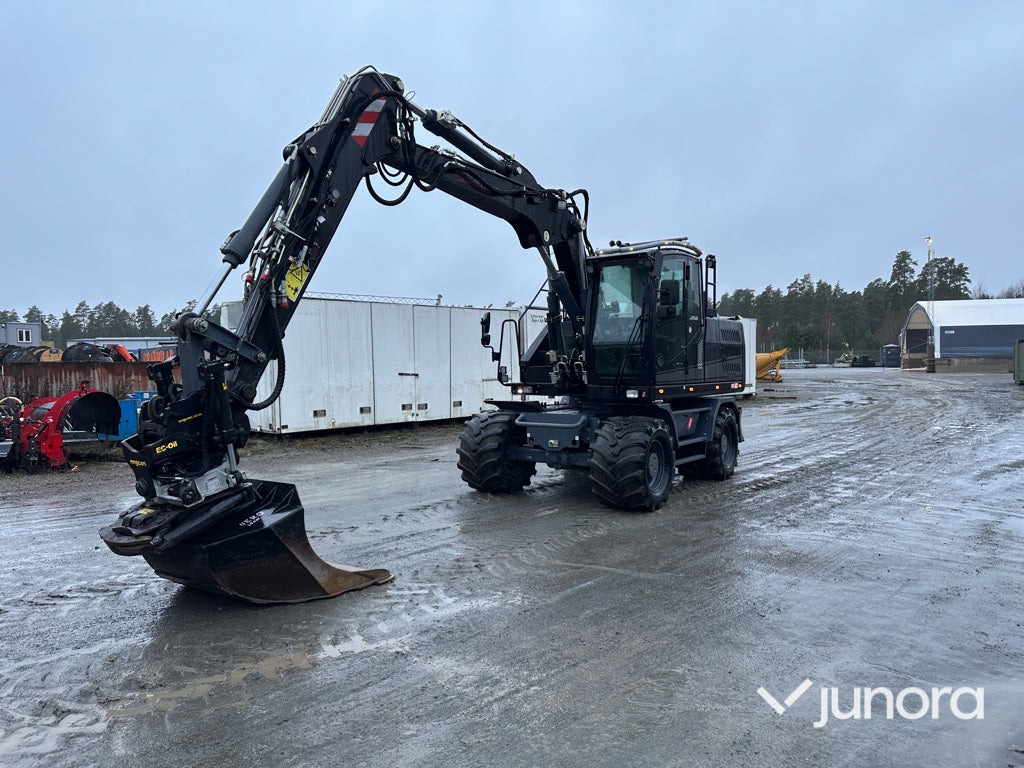 Hjulgrävare - Atlas 160 W - Mobilbagger: das Bild 1 Hjulgrävare - Atlas 160 W - Mobilbagger: das Bild 1