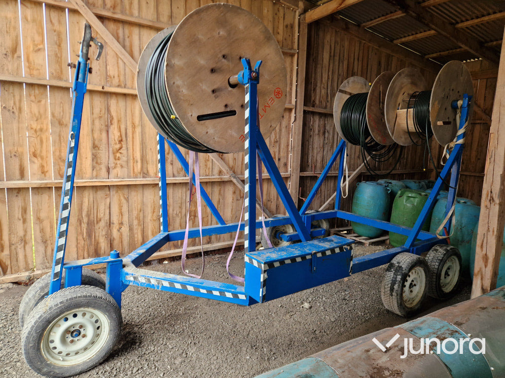 Kabelvagn - Kabeltrommelanhänger: das Bild 1 Kabelvagn - Kabeltrommelanhänger: das Bild 1