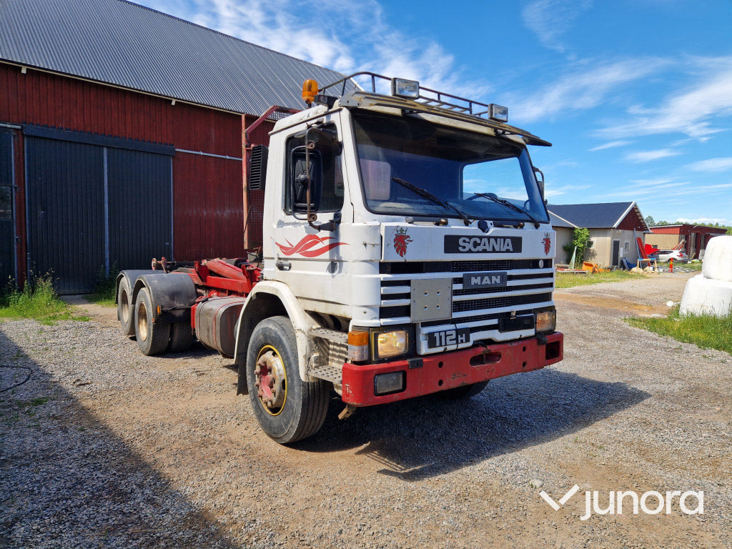 Lastväxlare Scania 112 H - Abrollkipper: das Bild 2 Lastväxlare Scania 112 H - Abrollkipper: das Bild 2