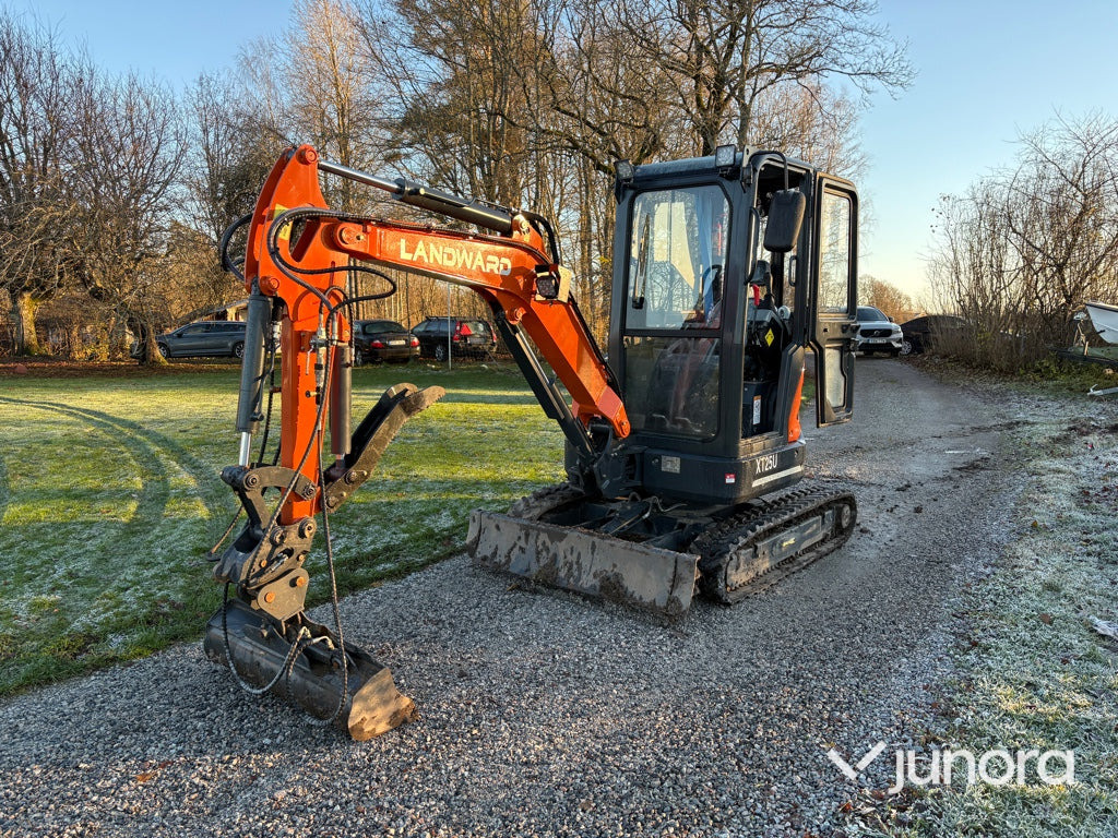 Minigrävare - Landward XT25U - Minibagger: das Bild 1 Minigrävare - Landward XT25U - Minibagger: das Bild 1