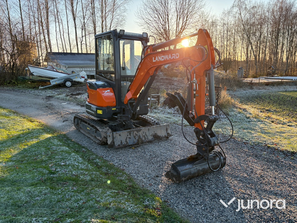 Minigrävare - Landward XT25U - Minibagger: das Bild 4 Minigrävare - Landward XT25U - Minibagger: das Bild 4