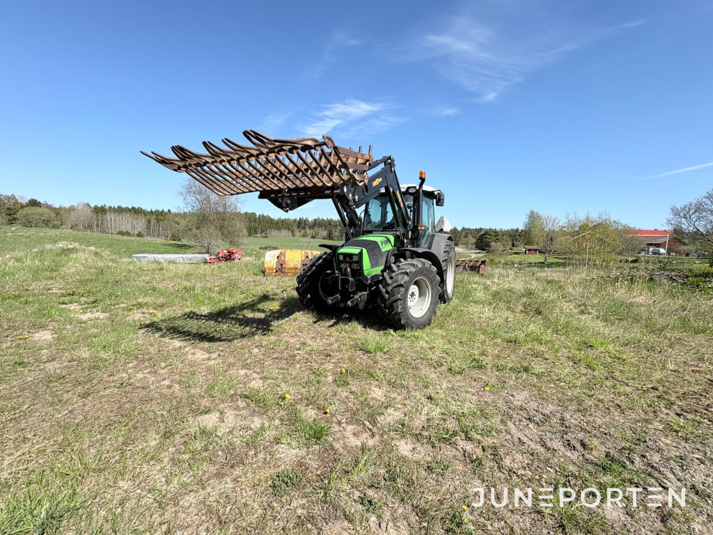 Traktor Deutz Fahr Agrofarm 430TTV med front lastare - Traktor: das Bild 4 Traktor Deutz Fahr Agrofarm 430TTV med front lastare - Traktor: das Bild 4
