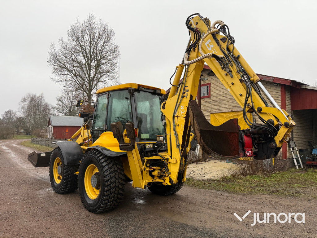 Traktorgrävare - New Holland LB115 - Baggerlader: das Bild 3 Traktorgrävare - New Holland LB115 - Baggerlader: das Bild 3