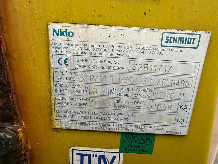 Nido Stratos B35K-30 ACLN-490 - Salzstreuer: das Bild 5 Nido Stratos B35K-30 ACLN-490 - Salzstreuer: das Bild 5