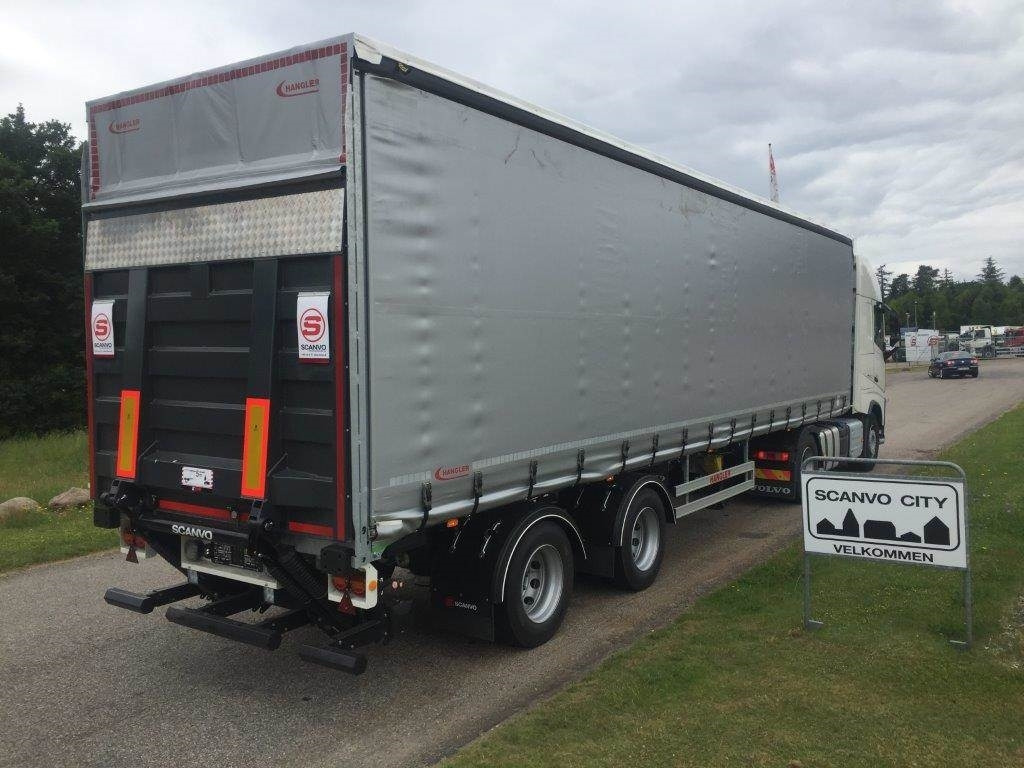 Hangler 12,5 mtr 2 akslet city lift - 30 pallers - Planenauflieger: das Bild 1 Hangler 12,5 mtr 2 akslet city lift - 30 pallers - Planenauflieger: das Bild 1