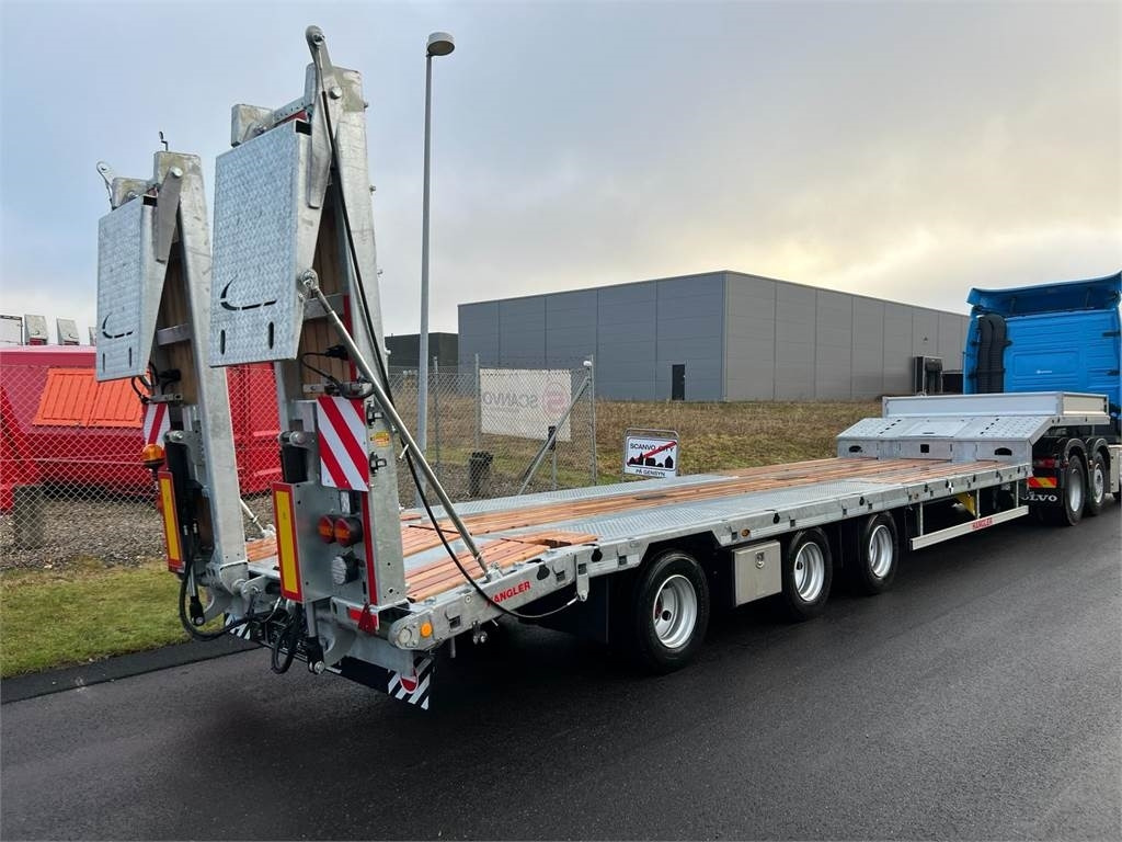Hangler SDS-H 510-T 3-aks maskintrailer - dobbelt ramper - Tieflader Auflieger: das Bild 2 Hangler SDS-H 510-T 3-aks maskintrailer - dobbelt ramper - Tieflader Auflieger: das Bild 2