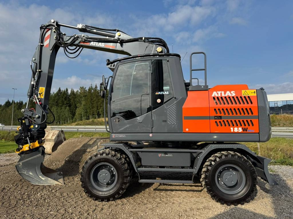 Atlas 185 W UUSI, TULE KOEAJOLLE! - Mobilbagger: das Bild 1 Atlas 185 W UUSI, TULE KOEAJOLLE! - Mobilbagger: das Bild 1