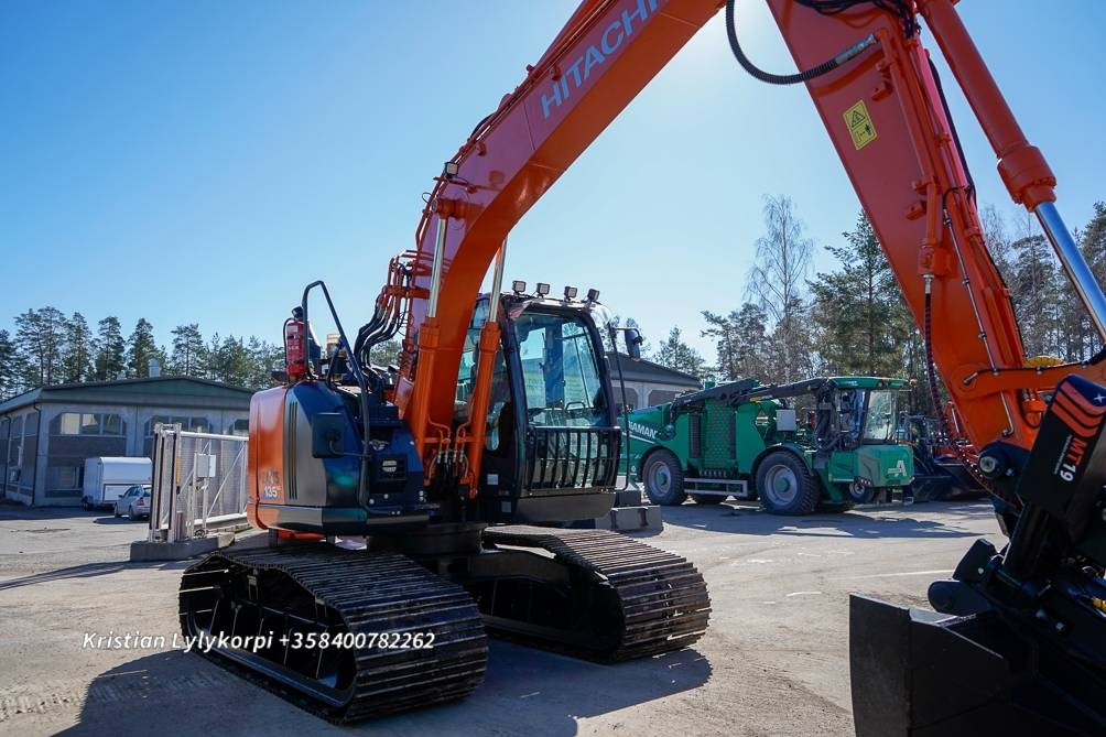 Kettenbagger Hitachi ZX135US-6 METSÄALUSTALLA: das Bild 10