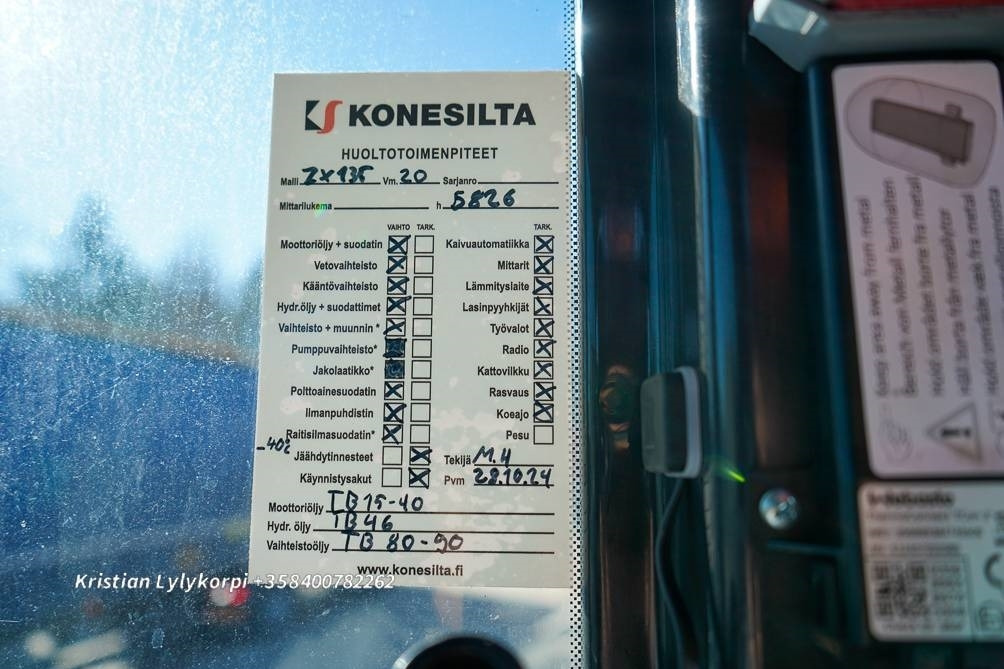 Kettenbagger Hitachi ZX135US-6 METSÄALUSTALLA: das Bild 28