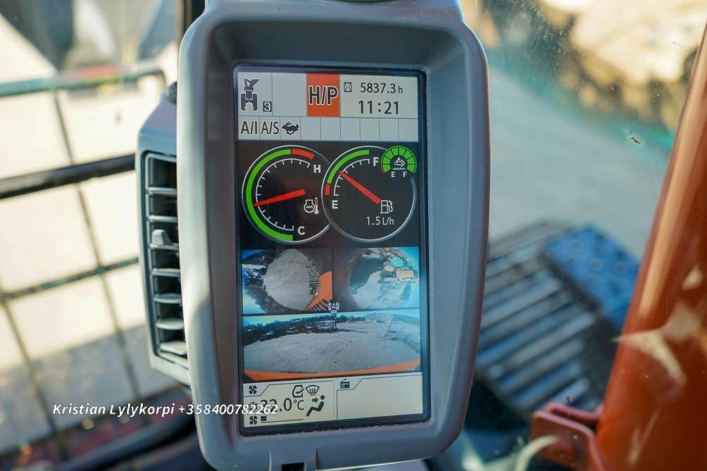 Kettenbagger Hitachi ZX135US-6 METSÄALUSTALLA: das Bild 27