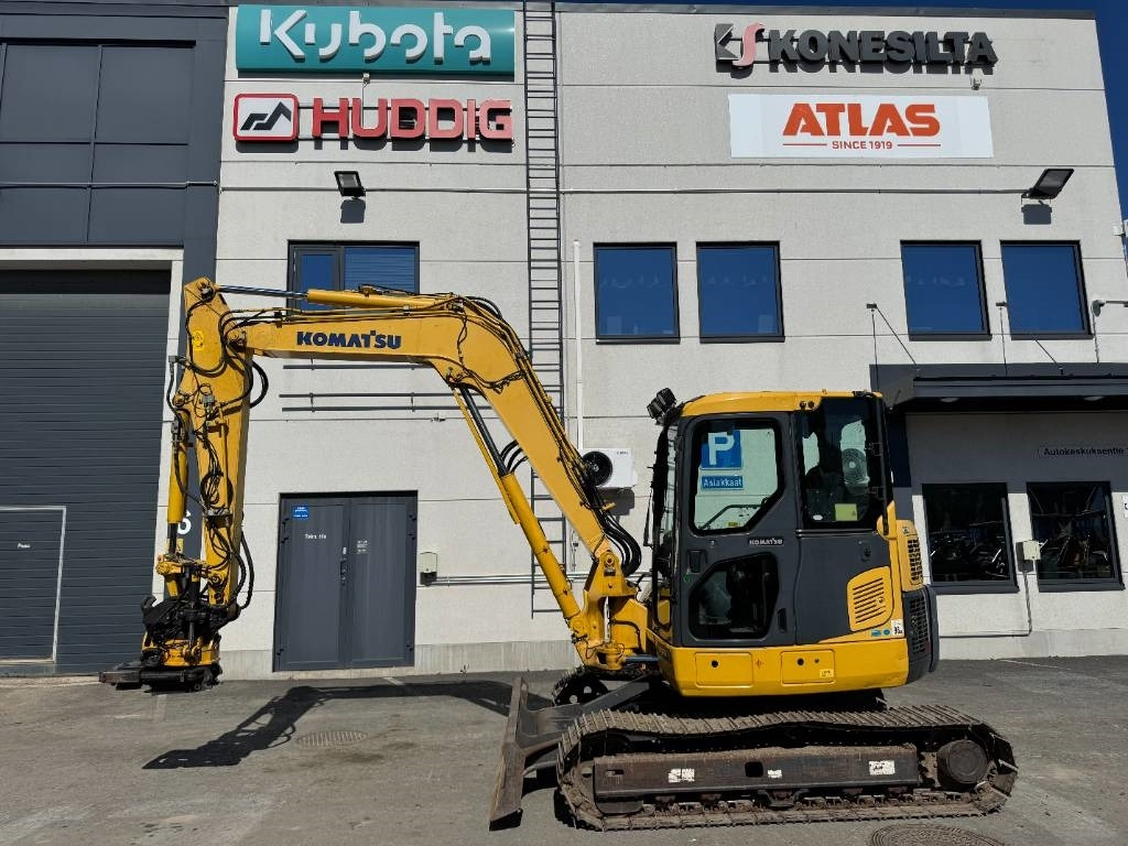 Komatsu PC88MR-8 PYÖRITTÄJÄLLÄ - Minibagger: das Bild 1 Komatsu PC88MR-8 PYÖRITTÄJÄLLÄ - Minibagger: das Bild 1