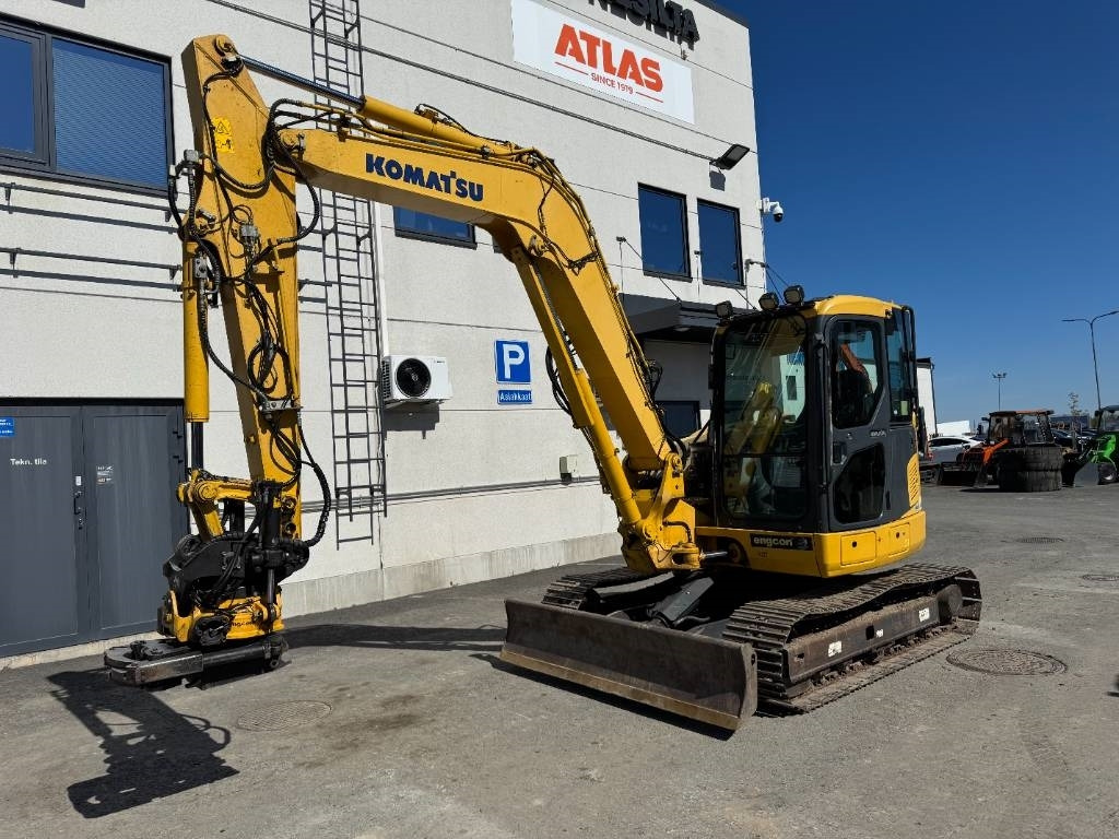 Komatsu PC88MR-8 PYÖRITTÄJÄLLÄ - Minibagger: das Bild 2 Komatsu PC88MR-8 PYÖRITTÄJÄLLÄ - Minibagger: das Bild 2