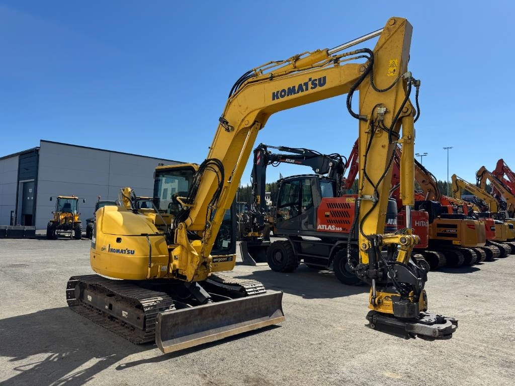 Komatsu PC88MR-8 PYÖRITTÄJÄLLÄ - Minibagger: das Bild 5 Komatsu PC88MR-8 PYÖRITTÄJÄLLÄ - Minibagger: das Bild 5