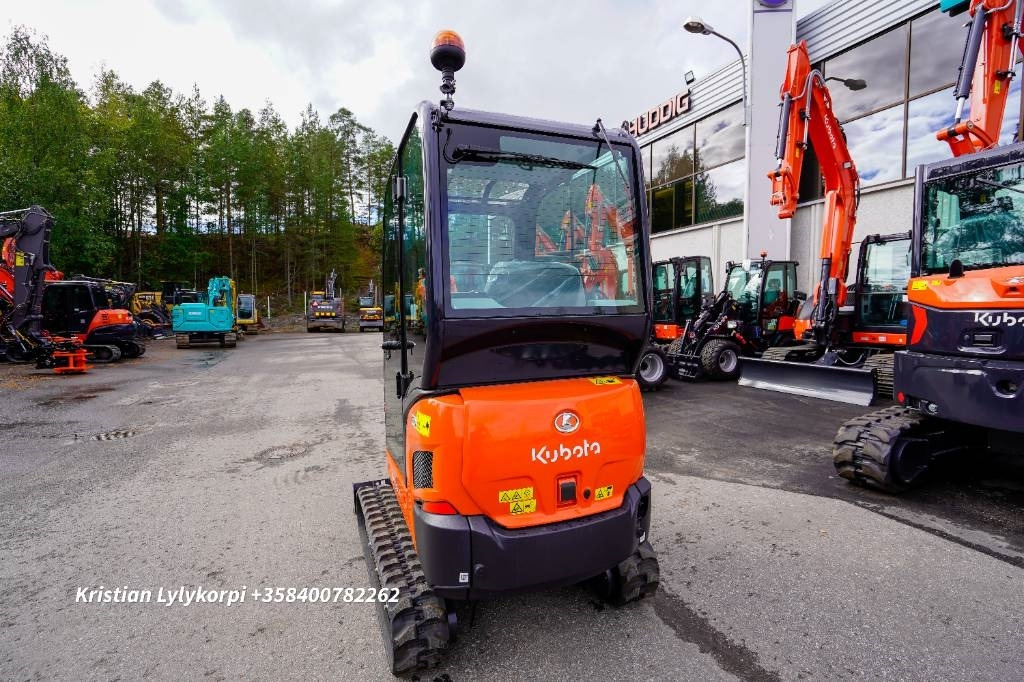 Kubota KX019-4 UUSI! TAKUU! PYÖRITTÄJÄLLÄ - Minibagger: das Bild 4 Kubota KX019-4 UUSI! TAKUU! PYÖRITTÄJÄLLÄ - Minibagger: das Bild 4