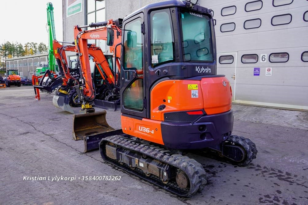 Kubota U36-4 ENGCONILLA - Minibagger: das Bild 2 Kubota U36-4 ENGCONILLA - Minibagger: das Bild 2
