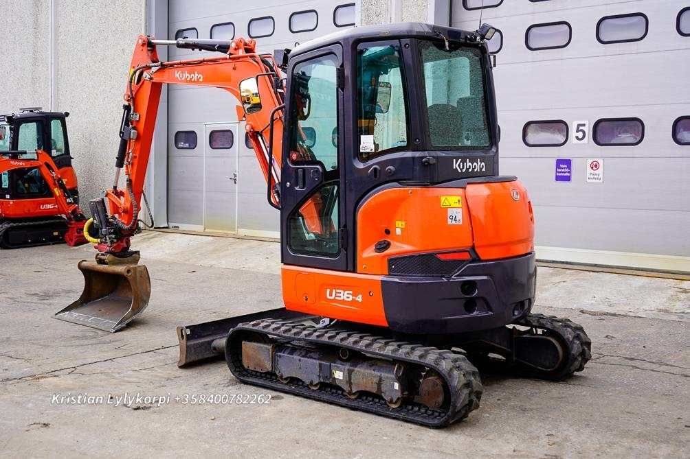 Kubota U36-4 ROTOTILTILLÄ - Minibagger: das Bild 2 Kubota U36-4 ROTOTILTILLÄ - Minibagger: das Bild 2