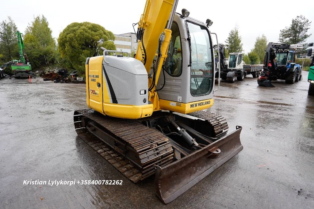 Minibagger New Holland E70BSR ENGCON PIHDEILLÄ: das Bild 8