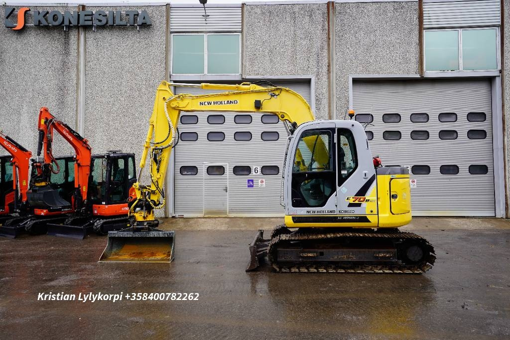 New Holland E70BSR ENGCON PIHDEILLÄ - Minibagger: das Bild 1 New Holland E70BSR ENGCON PIHDEILLÄ - Minibagger: das Bild 1
