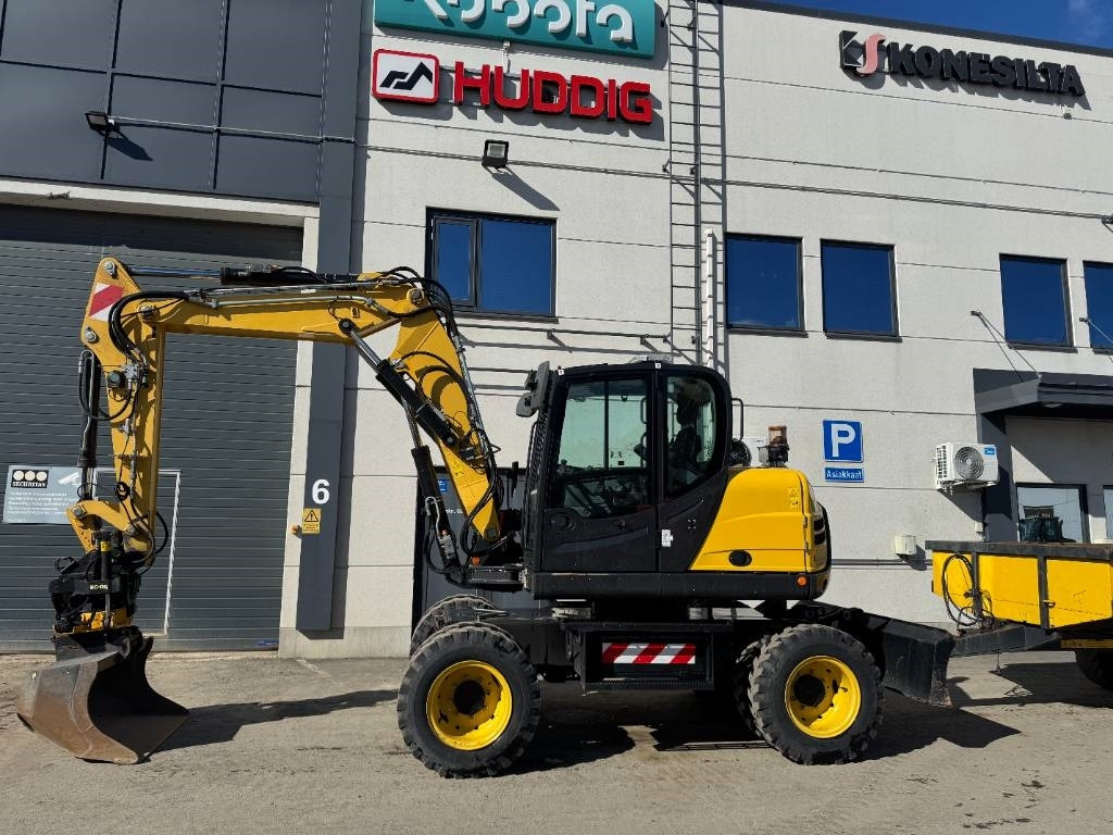 Yanmar B 110 W Hyvät varusteet / Siisti / Vähän ajettu - Mobilbagger: das Bild 2 Yanmar B 110 W Hyvät varusteet / Siisti / Vähän ajettu - Mobilbagger: das Bild 2