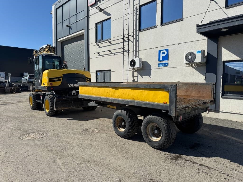 Yanmar B 110 W Hyvät varusteet / Siisti / Vähän ajettu - Mobilbagger: das Bild 4 Yanmar B 110 W Hyvät varusteet / Siisti / Vähän ajettu - Mobilbagger: das Bild 4