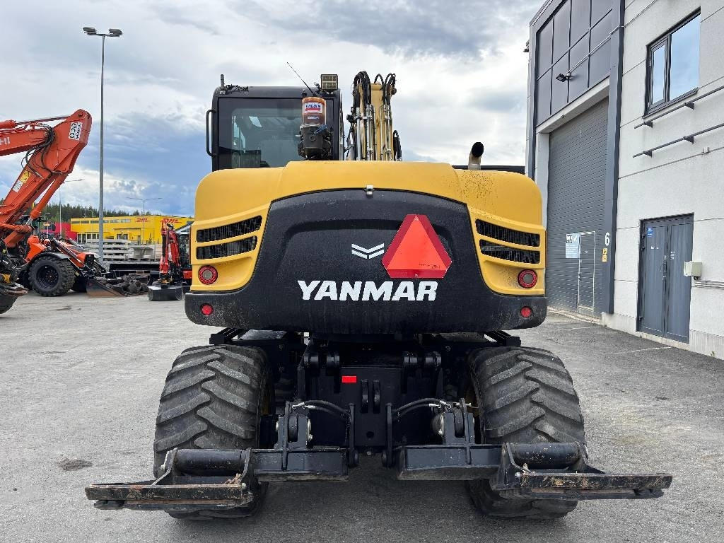 Yanmar B110W PYÖRITTÄJÄLLÄ - Mobilbagger: das Bild 3 Yanmar B110W PYÖRITTÄJÄLLÄ - Mobilbagger: das Bild 3