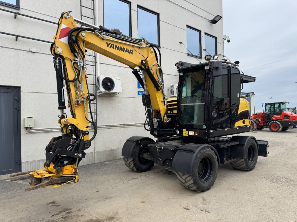 Yanmar B95W HUIPPUVARUSTEET - Mobilbagger: das Bild 3 Yanmar B95W HUIPPUVARUSTEET - Mobilbagger: das Bild 3