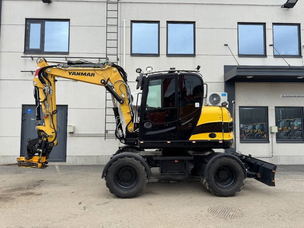 Yanmar B95W HUIPPUVARUSTEET - Mobilbagger: das Bild 2 Yanmar B95W HUIPPUVARUSTEET - Mobilbagger: das Bild 2