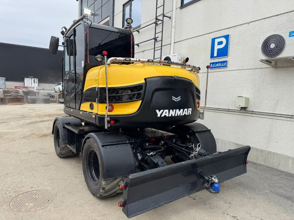Yanmar B95W HUIPPUVARUSTEET - Mobilbagger: das Bild 4 Yanmar B95W HUIPPUVARUSTEET - Mobilbagger: das Bild 4