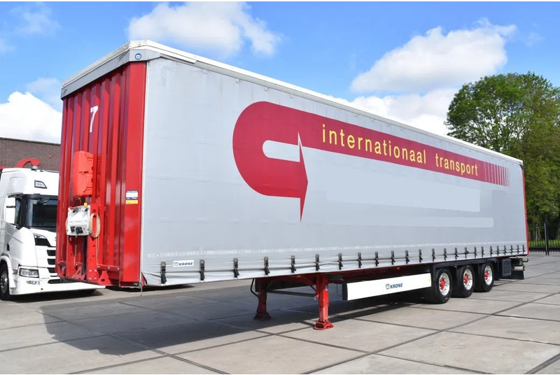 Krone SD - MEGA - SLIDING CURTAINS/ROOF - LIFTING ROOF - BPW AXLES - DISC BRAKES - ALCOA DURA BRIGHT - EXCELLENT CONDITION - - Koffer Auflieger: das Bild 1 Krone SD - MEGA - SLIDING CURTAINS/ROOF - LIFTING ROOF - BPW AXLES - DISC BRAKES - ALCOA DURA BRIGHT - EXCELLENT CONDITION - - Koffer Auflieger: das Bild 1