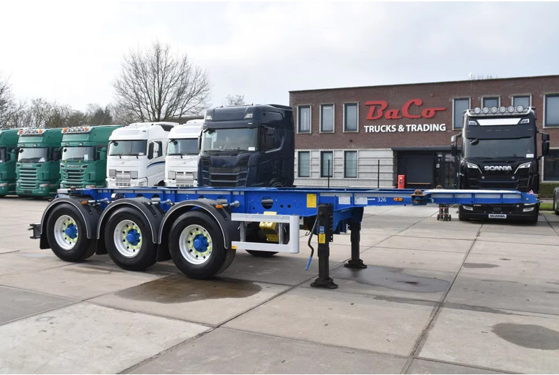 LAG O-3-CC - 20FT SWAP - ADR FL - ALCOA - BPW AXLES - DISC BRAKES - EMPTY WEIGHT 3080 KG!! - Container/ Wechselfahrgestell Auflieger: das Bild 1 LAG O-3-CC - 20FT SWAP - ADR FL - ALCOA - BPW AXLES - DISC BRAKES - EMPTY WEIGHT 3080 KG!! - Container/ Wechselfahrgestell Auflieger: das Bild 1