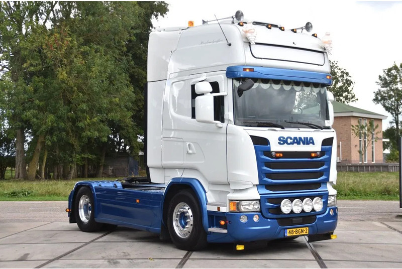Scania R410 TL 4x2 - RETARDER - PARK. AIRCO - PTO - SPECIAL BUMPER - ALCOA'S - EXCELLENT CONDITION - - Sattelzugmaschine: das Bild 1 Scania R410 TL 4x2 - RETARDER - PARK. AIRCO - PTO - SPECIAL BUMPER - ALCOA'S - EXCELLENT CONDITION - - Sattelzugmaschine: das Bild 1