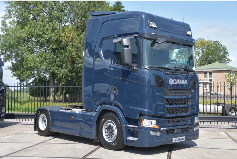 Scania S450 NGS 4x2NB - FULL AIR - RETARDER - ACC - PARK. AIRCO - 2 x FUEL TANKS - TOP CONDITION - - Sattelzugmaschine: das Bild 1 Scania S450 NGS 4x2NB - FULL AIR - RETARDER - ACC - PARK. AIRCO - 2 x FUEL TANKS - TOP CONDITION - - Sattelzugmaschine: das Bild 1