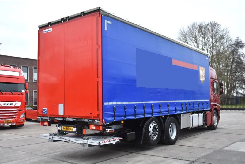 Scania P280 NGS 6X2*4 - NEW TACHO - SLIDING CURTAINS/ROOF - 251 TKM - WHEELBASE: 515 CM - DHOLLANDIA - TOP CONDITION - - Plane LKW: das Bild 3 Scania P280 NGS 6X2*4 - NEW TACHO - SLIDING CURTAINS/ROOF - 251 TKM - WHEELBASE: 515 CM - DHOLLANDIA - TOP CONDITION - - Plane LKW: das Bild 3