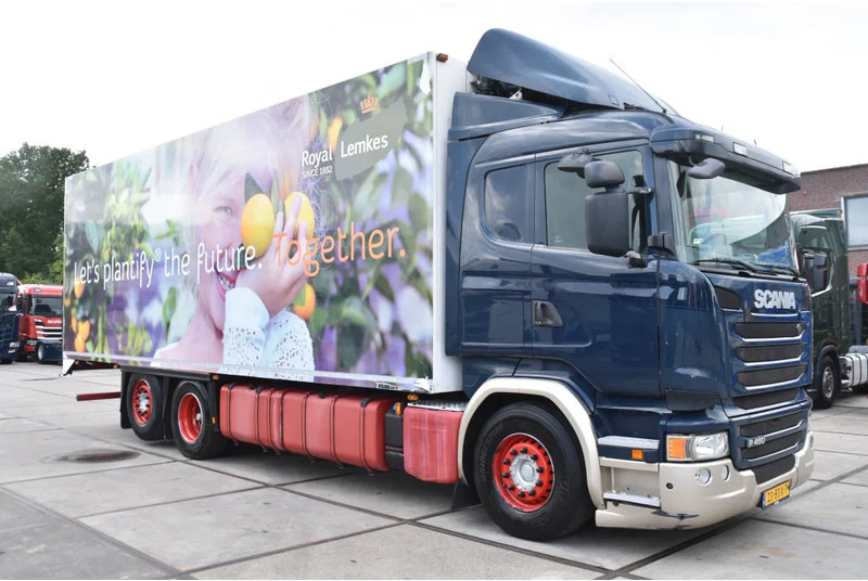 Scania R450 HL 6x2 + THERMO KING TS-300 - RETARDER - WHEELBASE: 510 CM - AIRCO - - Kühlkoffer LKW: das Bild 1 Scania R450 HL 6x2 + THERMO KING TS-300 - RETARDER - WHEELBASE: 510 CM - AIRCO - - Kühlkoffer LKW: das Bild 1