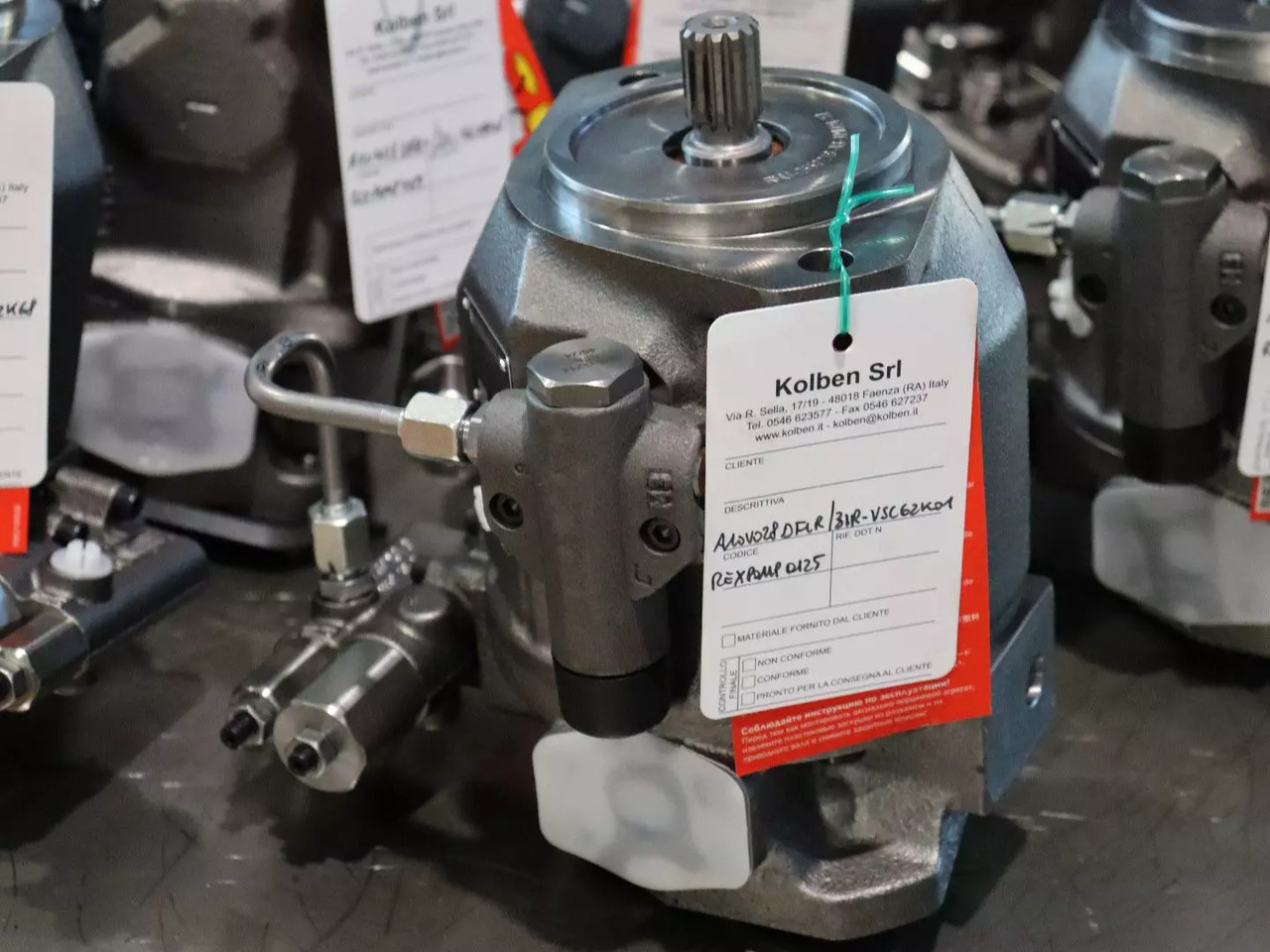 REXROTH A10VO28DFLR/31R-VSC62K01 - Hydraulikmotor für Baumaschine: das Bild 1 REXROTH A10VO28DFLR/31R-VSC62K01 - Hydraulikmotor für Baumaschine: das Bild 1